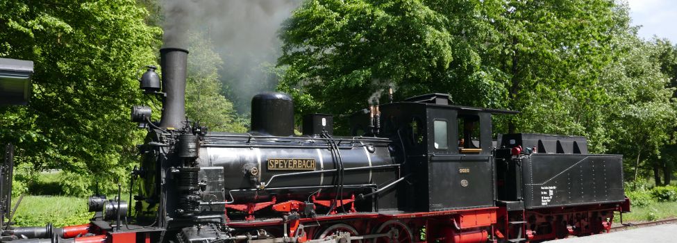 Lokomotive des Kuckucksbähnels