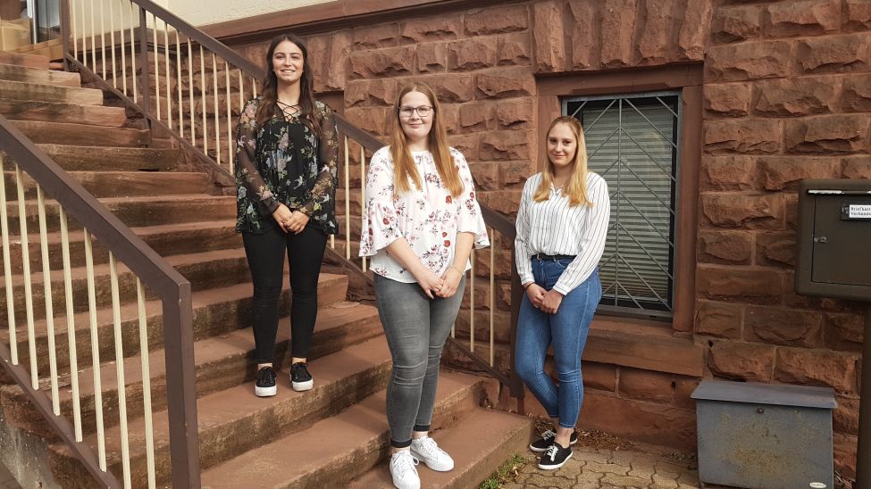 Foto von links nach rechts: Allison Held, Vivien Weitzel und Jana Dewor 
